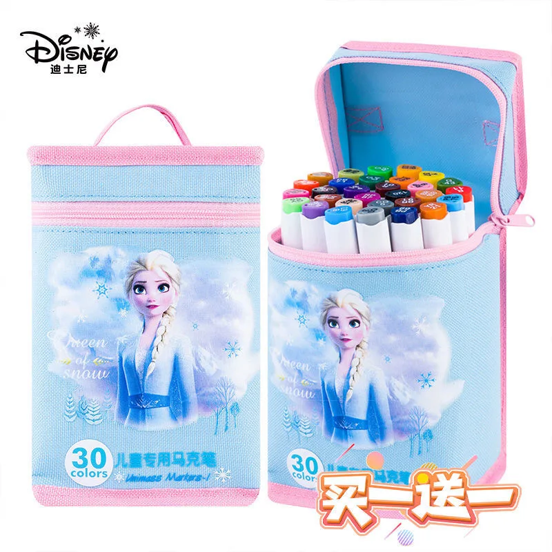 

New Disney girls princess frozen diy Drawing brush toy sofia Mickey handmade DIY Birthday toy Gifts