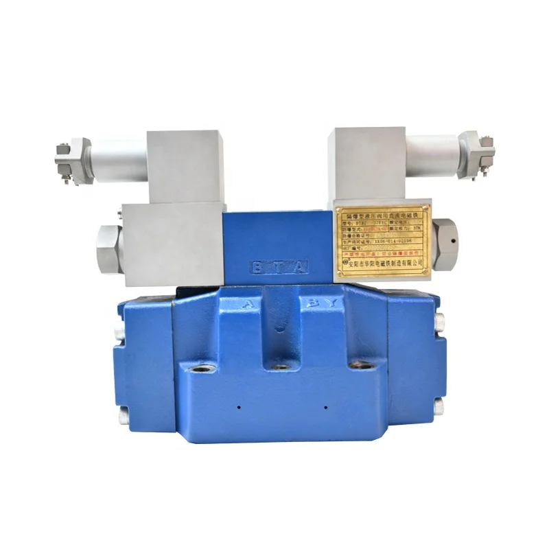 4WE взрывозащищенный 16-диаметровый гидравлический электромагнитный направленный