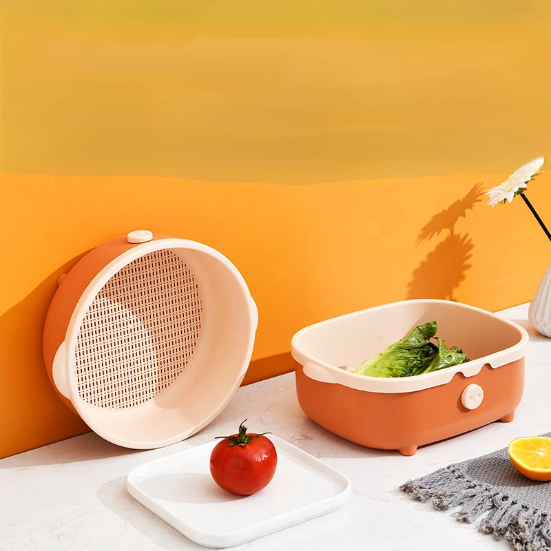 

Double-Layer Drain Tray Cleaning Basin Kitchen Tools