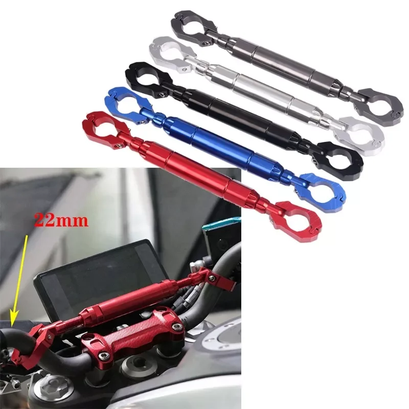 

R9CC Motoycle Handle Bracket Metal Refit Handlebar Seperate Crossbar Compatible with PCX125 150 Bicycle Telescopic Adapter