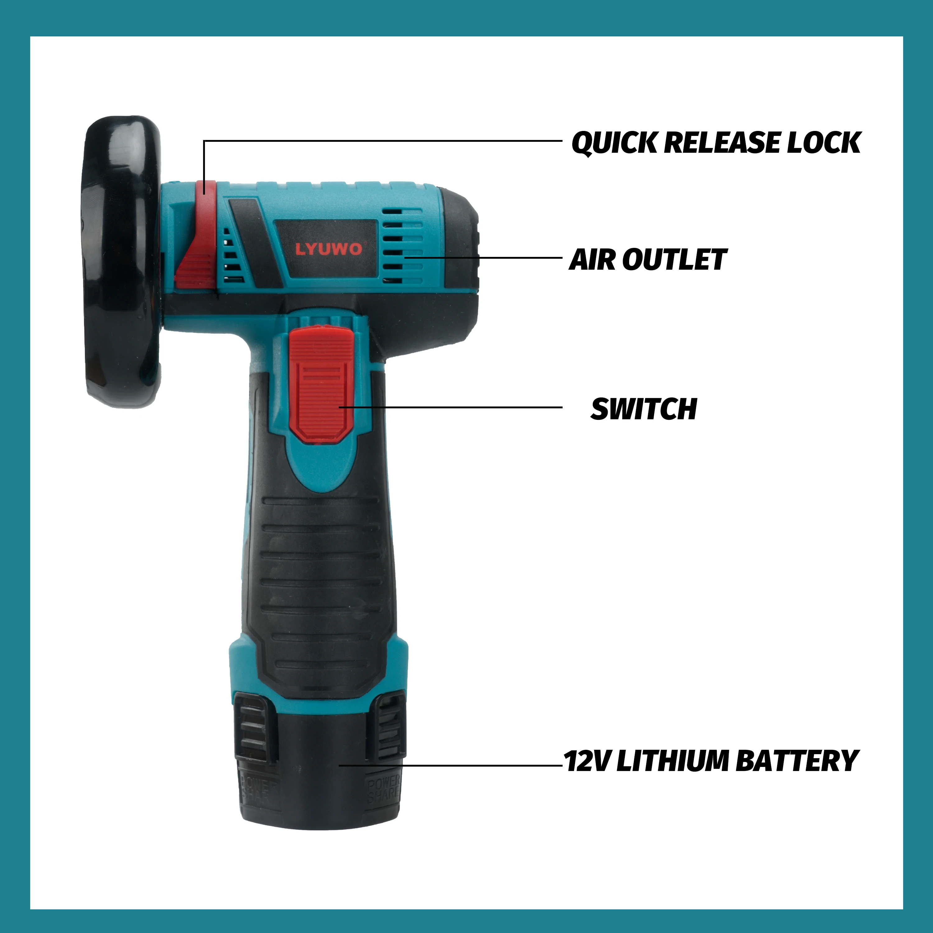 Портативная электрическая угловая шлифовальная машина