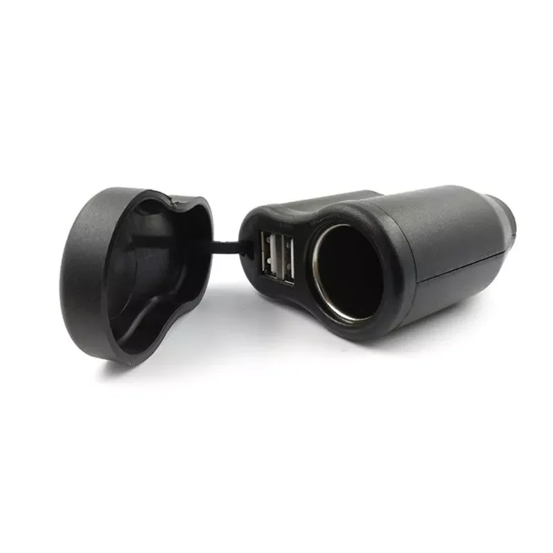 

Dual USB Charger DIN Cigarette Lighter Socket for bmw Hella Motorcycle