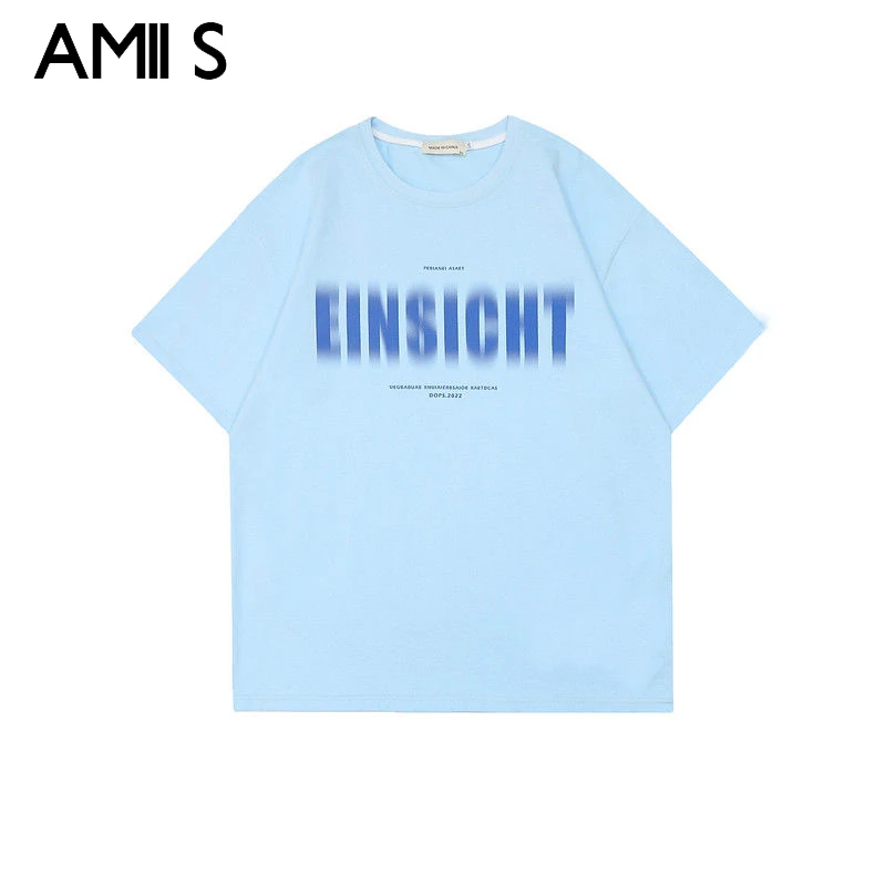 

Футболка с коротким рукавом и круглым вырезом для мужчин и женщин, модная Повседневная белая рубашка с принтом алфавита в стиле хип-хоп, топ...