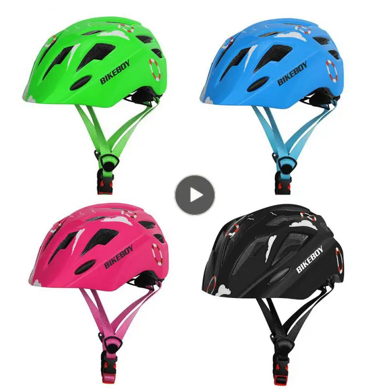 

2020 New BIKEBOY Kids Cycling Helmet MTB Bike Helmets Teens Roller Skating Riding Safety Helmet Balance Bike Children's Helmet