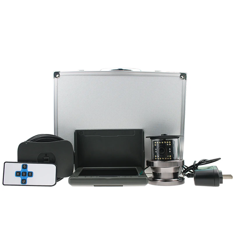 Fish finder camera 360-degree rotation underwater automatic upright tumbler library fishing raft ice |