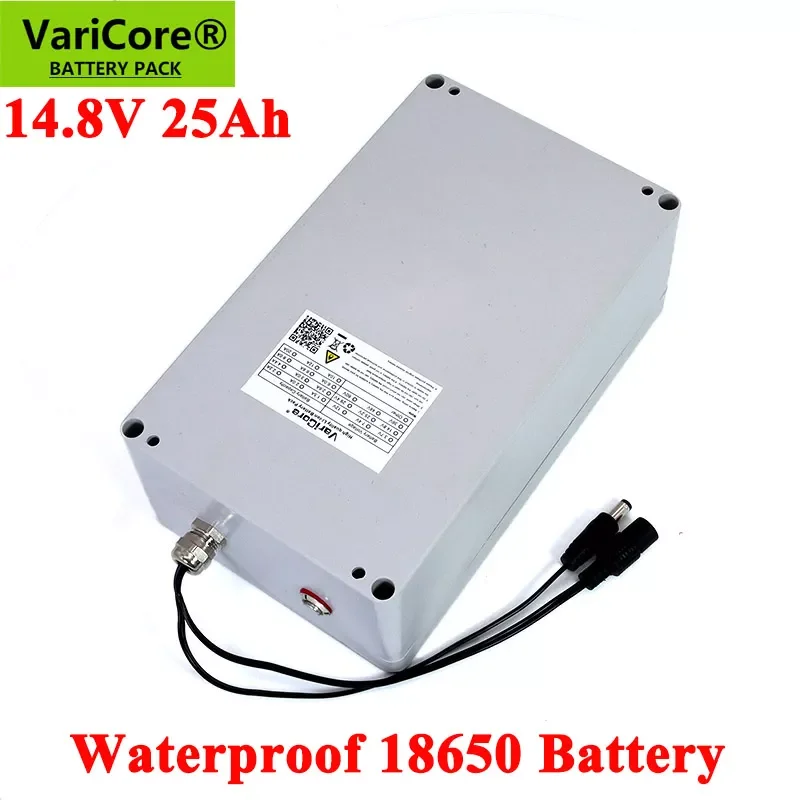 

2023New VariCore 14.8V 25ah solar street light lithium battery camera monitoring 16.8V waterproof backup Solar Monitoring batter