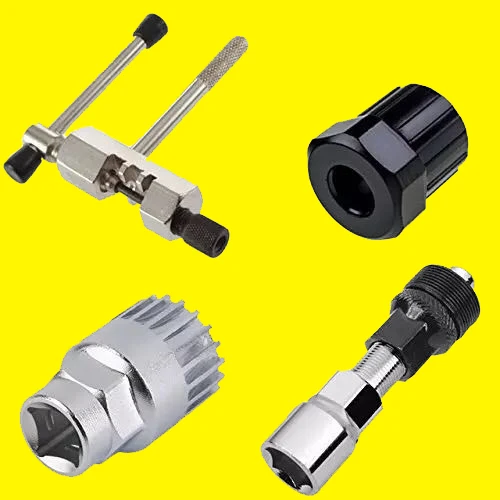 

Mountain Bike Flywheel Central Shaft Removal Sleeve Tool Repair Chain Cuter Repairing Puller Tools Set