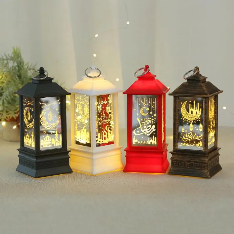 

Convenient Vintage Led Night Light Convenient Handle Design Lighting Lamps Candlestick Electronic Wind Lamp Creative