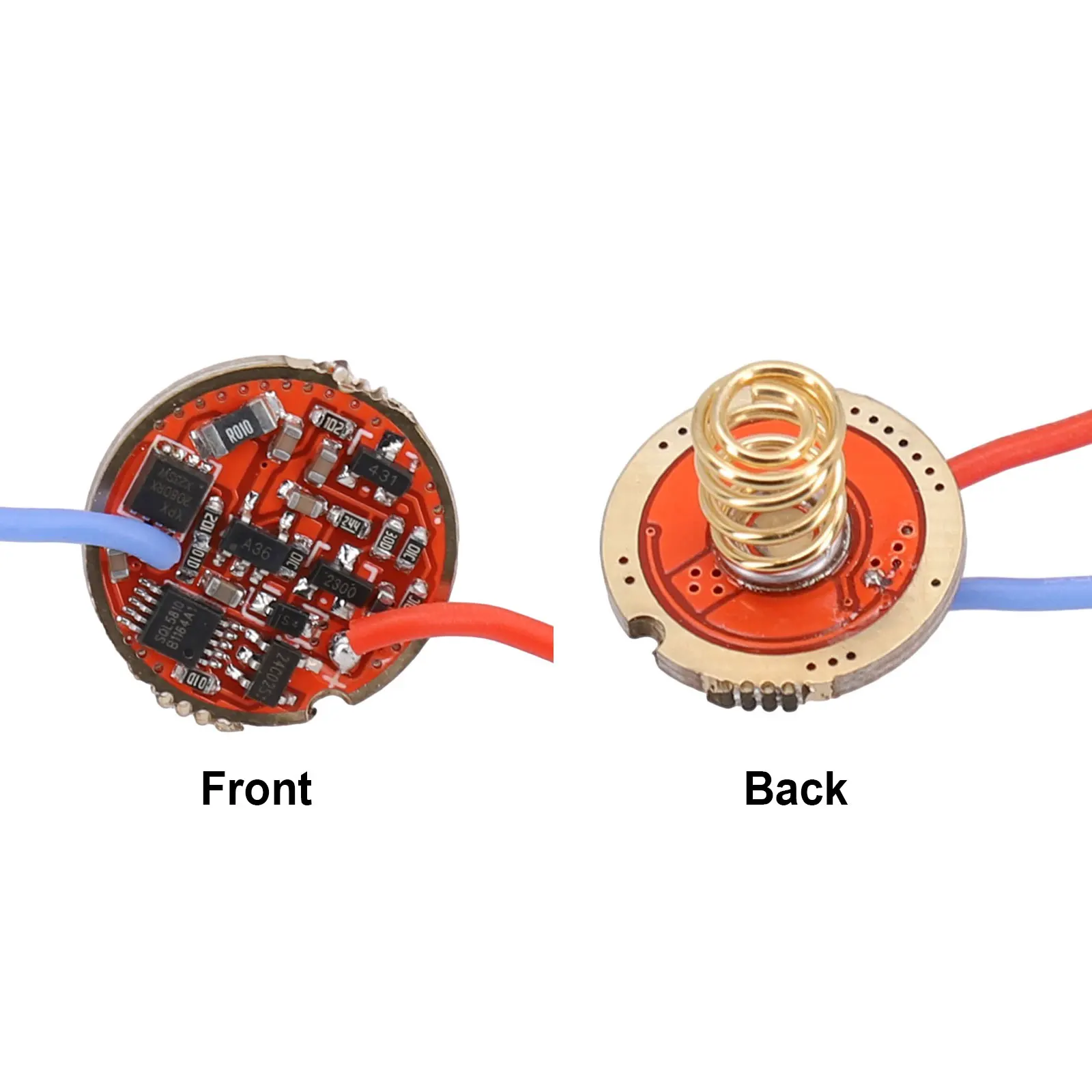 5A 3V печатная плата фонарика с контролем температуры DIY V A фонарик светодиодный