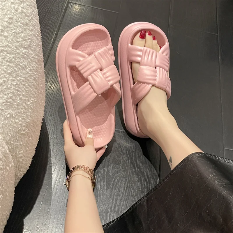 Shoes Woman Summer Sandals Ladies Open Toe Casual Shoes Women Soft Platform Flat Sandals Female Low Heels Beach Slippers Shoes