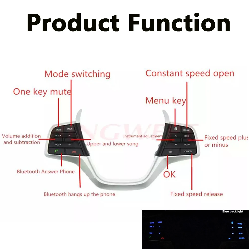 Кнопка управления круиз-контролем для Hyundai Elantra 2016-2019 1 6l