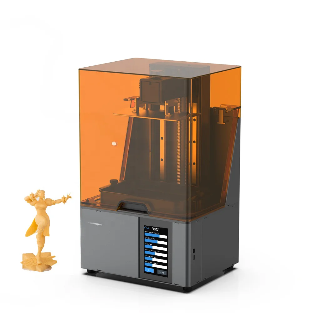 Machine Metal Resin 3d Printer Support Wifi-app Print Large Print Size 192*120*200mm 4k Lcd