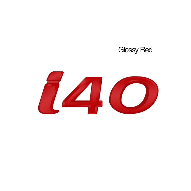 

Автомобильная эмблема 3D металлический логотип, наклейки на кузов, наклейка на задний багажник, знак багажника, буквенный значок для I10 I20 I30 I40 N N LINE Hyundai Styling