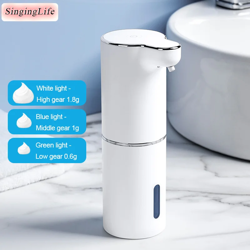 

Automatic Foam Soap Dispensers USB Charging Smart Washing Hand Machine 300ML Infrared Liquid Soap Dispenser Pump Hand Sanitizer