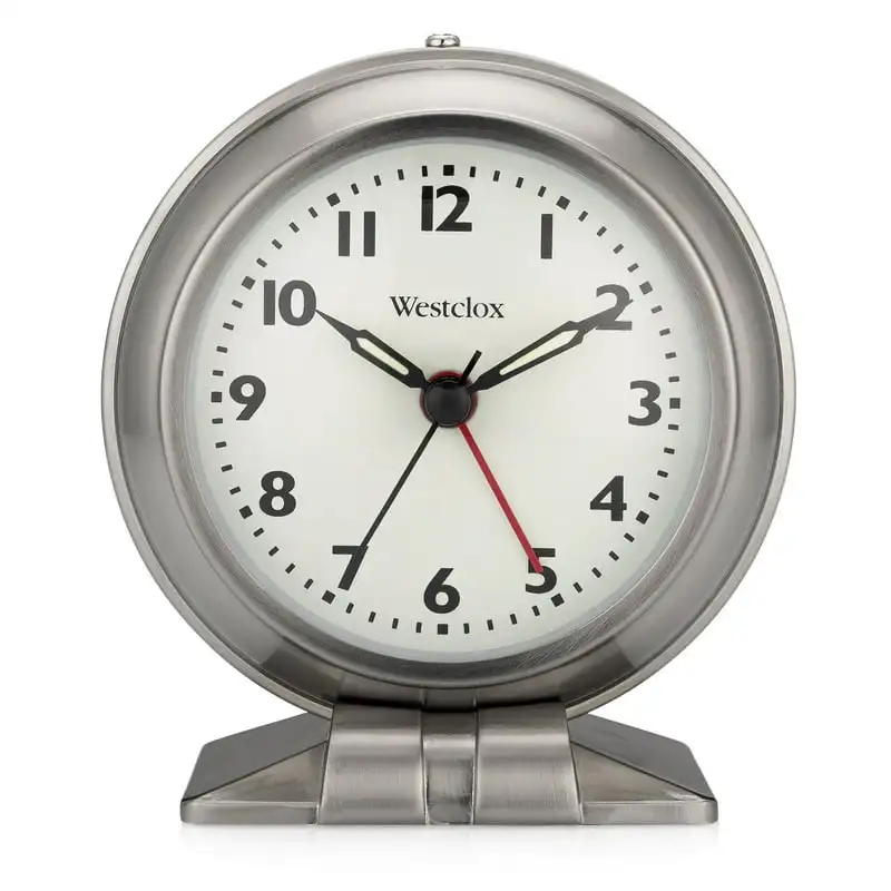 

Metal Analog Alarm Clock - Sleek and Elegant, with Precision Timekeeping Clock digital Despertador digital dormitorio Alarm cloc