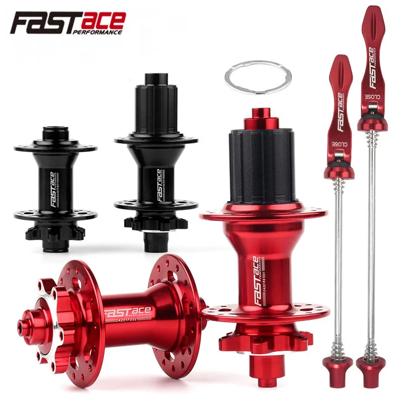 

FASTACE DA201 DA207 Mountain Bike Disc Brake Hub 4 Sealed Bearing 24/28/32 Holes 8/9/10/11 Speed Quick Release QR MTB Hubs