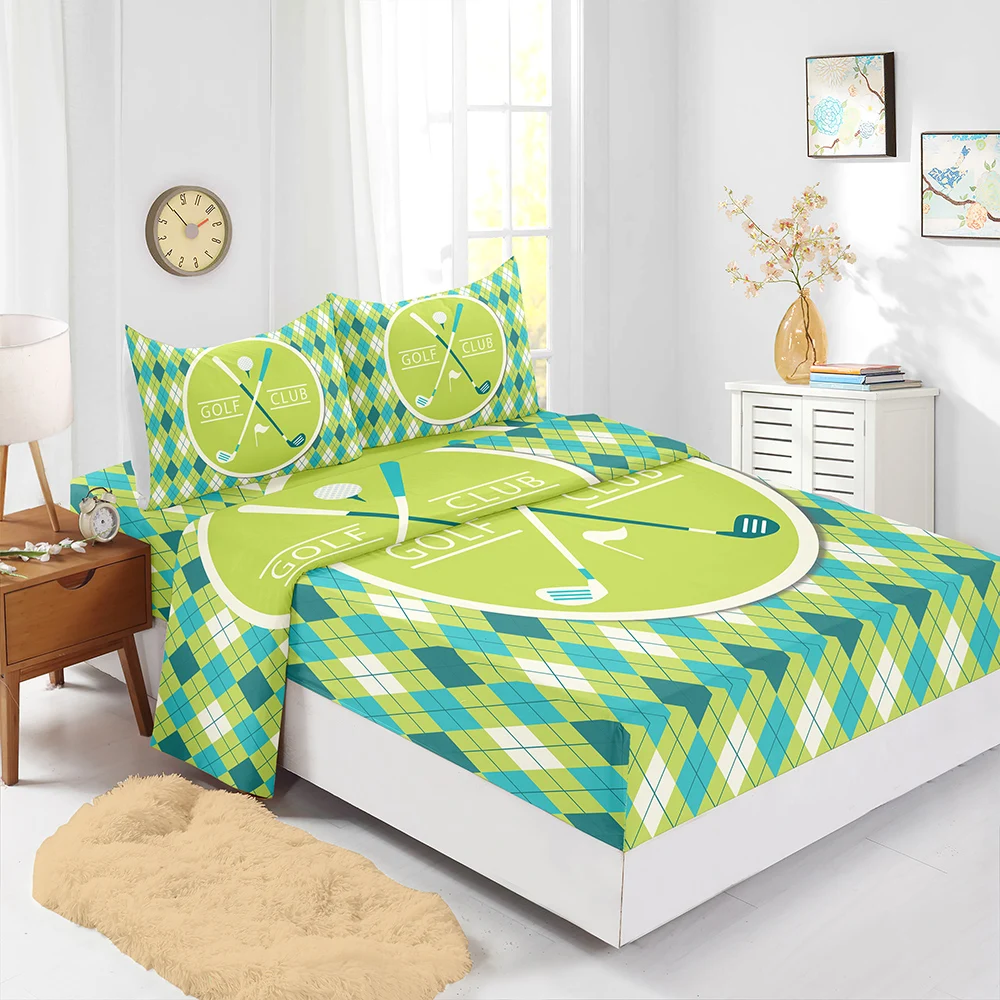 

Movement Pattern Four Piece Bedding Set for Bed Queen Size Bed Sheets Set Bedroom Bed