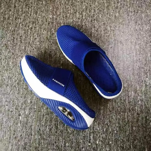 

Легкие женские кроссовки для бега, спортивные сетчатые кроссовки без бретелек, удобные женские мокасины с низким верхом