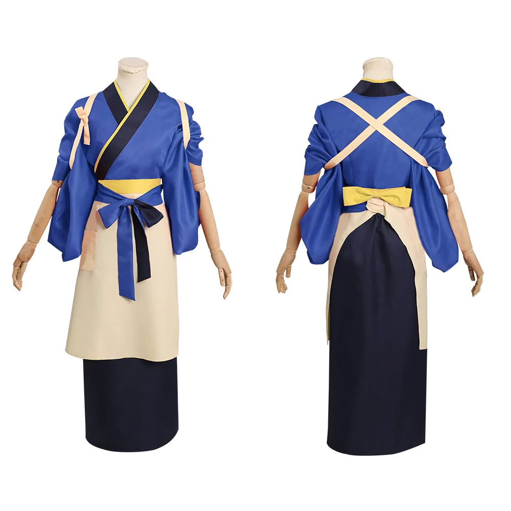 

Lycoris Recoil Inoue Takina Косплей Костюм Кимоно наряды Хэллоуин Карнавальный Костюм