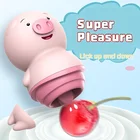 Милые сексуальные вибрирующие сосущие вибраторы для женщин, клитор, Вагина, анальная соска, лизание сосков, массаж, секс-игрушка для пар, Эротическая машина для взрослых