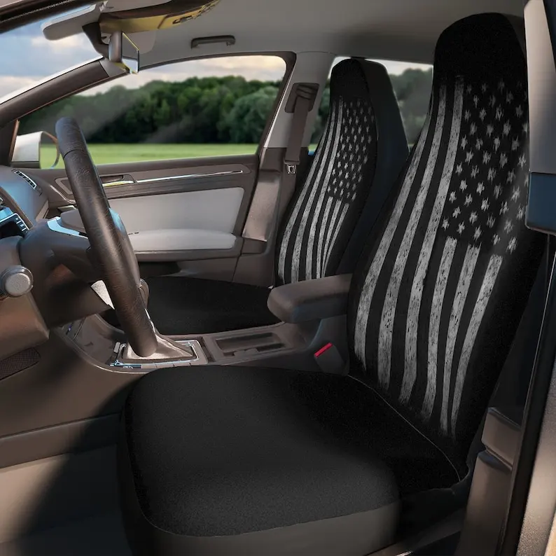 

American Flag Car Seat Covers
