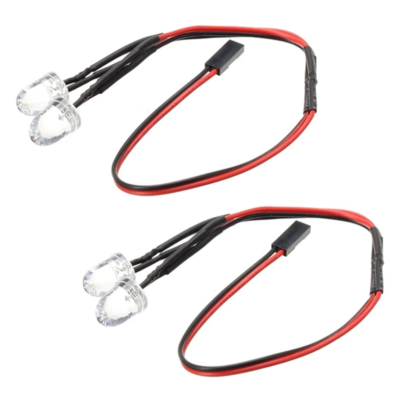 

2X светильник EA1034 For JLB Racing CHEETAH 1/10 бесщеточный ру автомобиль Parts Accessories