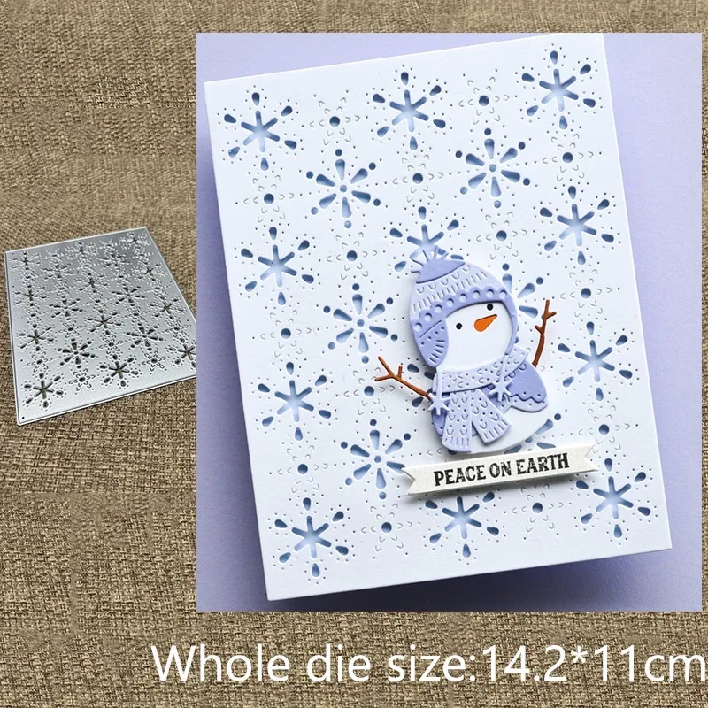 Металлический трафарет для рукоделия