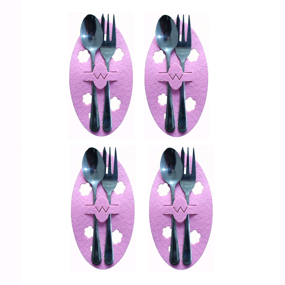 Набор столовых приборов в виде пасхального кролика 4 шт. |