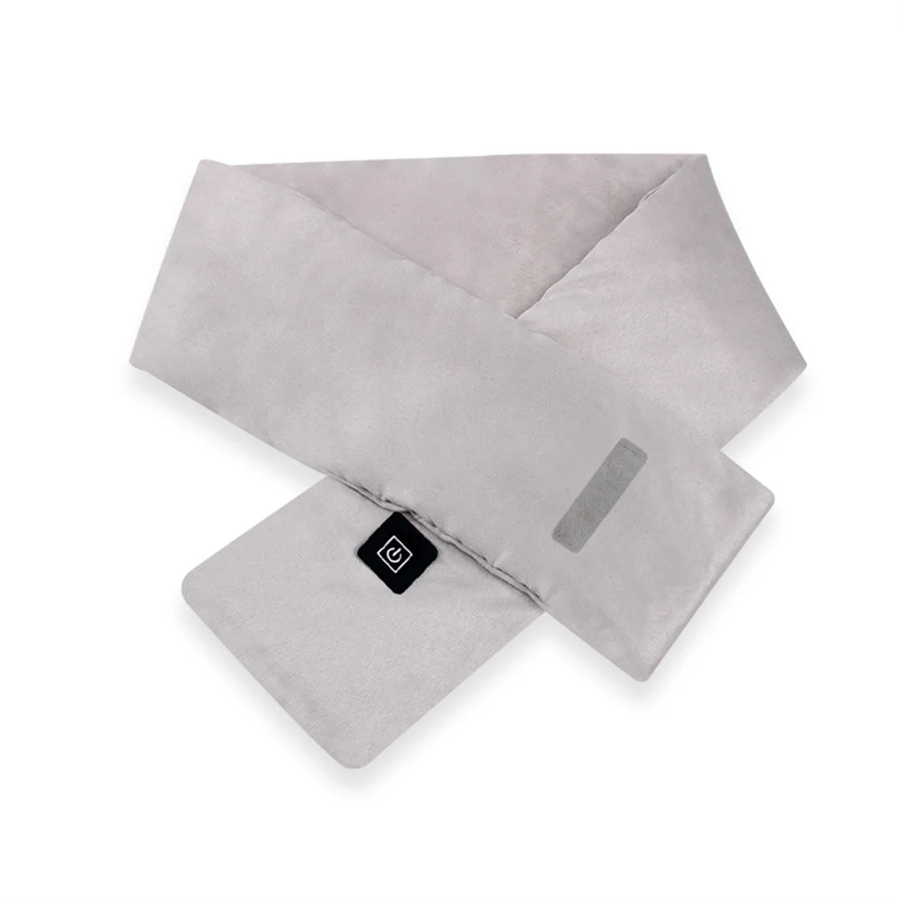 

Heated Scarf Camping Neck Warmer Temperature Adjustable Heating Scarves Portable 3 Leves 5W Warm Keeping Neckerchief