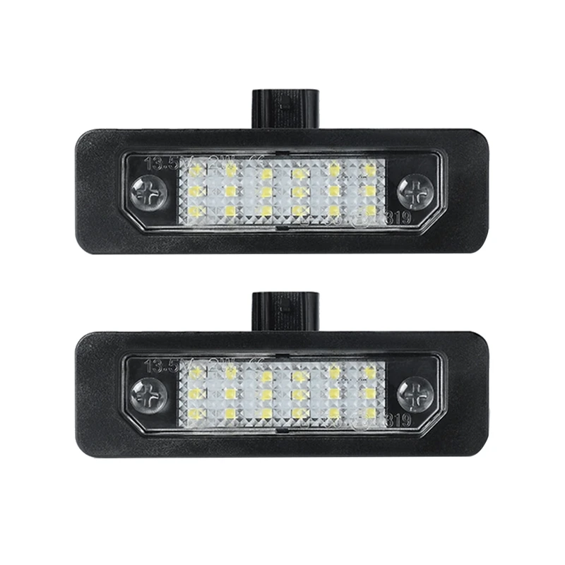 

LED License Plate Lamp For Ford Mustang Flex Taurus Focus Mercury Sable Mercury Milan MKZ MKT No Error Canbus