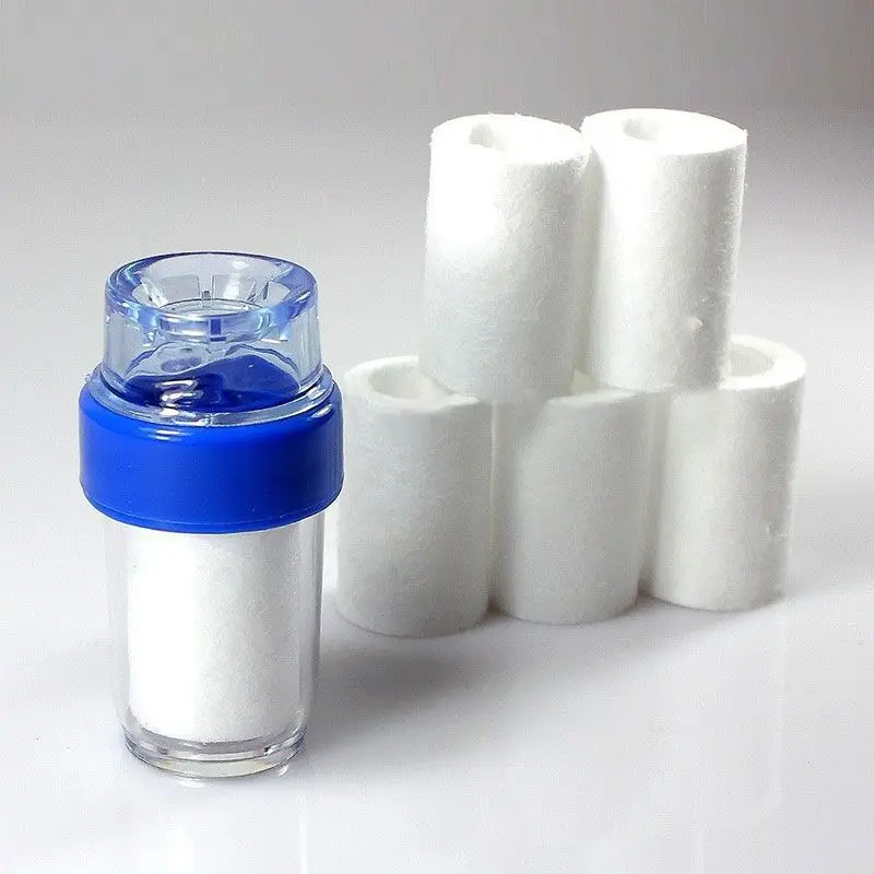 

Faucet Filter 5 Pack Purifier Micron Shower Universal Plastic PP Cotton Core Filter Home Kitchen Faucet Bathroom Accessories