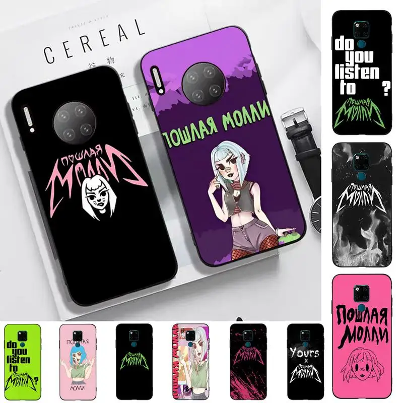 

Singer Poshlaja Molli fashion Phone Case for Huawei Mate 20 10 9 40 30 lite pro X Nova 2 3i 7se