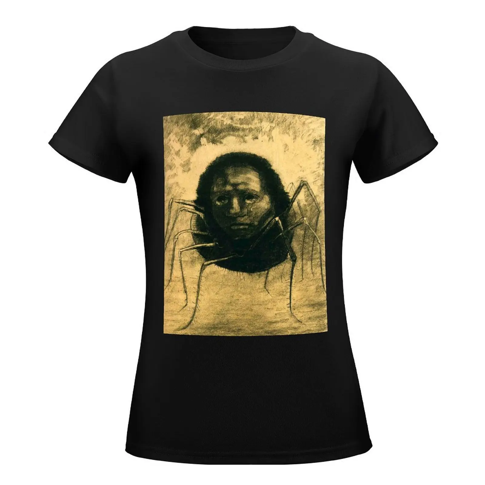 Футболка The Cry Spider от Odilon Redon женская одежда с животным принтом быстросохнущие