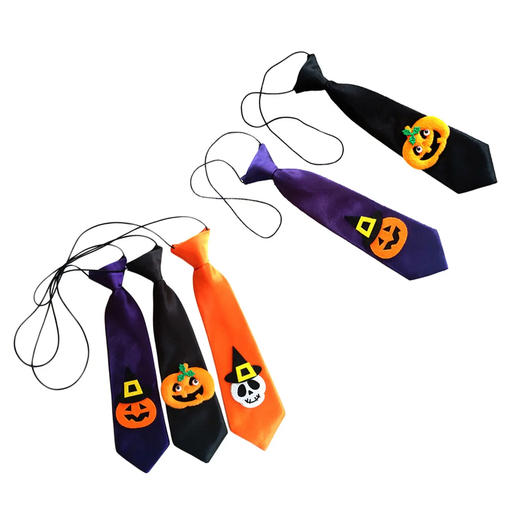 

5Pcs Neckties Tie Colorful Ties Collar Tie Hair Bows Cat Necktie
