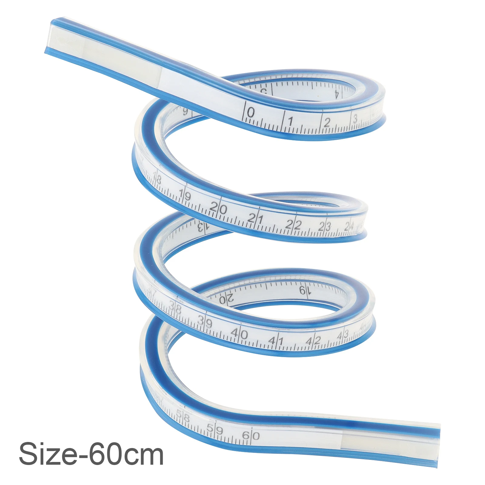 

Гибкая изогнутая линейка 30/40/50/60 см