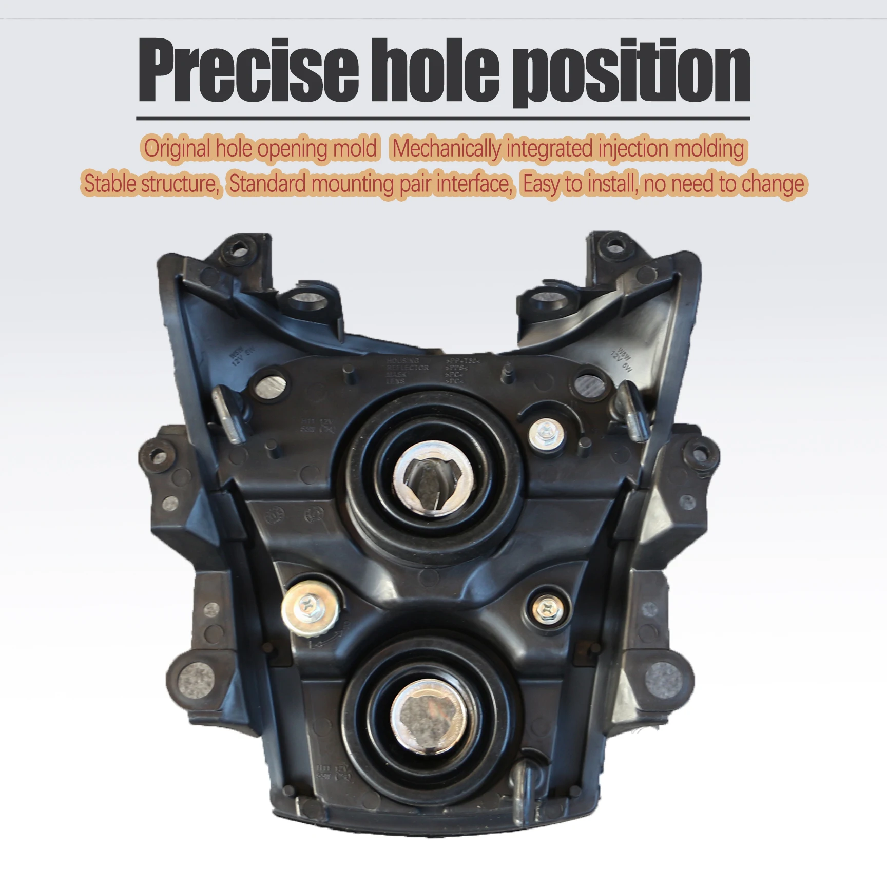 Передняя фара в сборе для мотоцикла подходит моделей 2012 - 2016 Kawasaki ER650 ER-6N ER6N Ninja 650