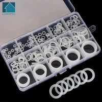 150pcs pcp paintball sealing o rings white silicone replacements od 6mm 30mm cs 1mm 1 5mm 1 9mm 2 4mm o ring assortment kit