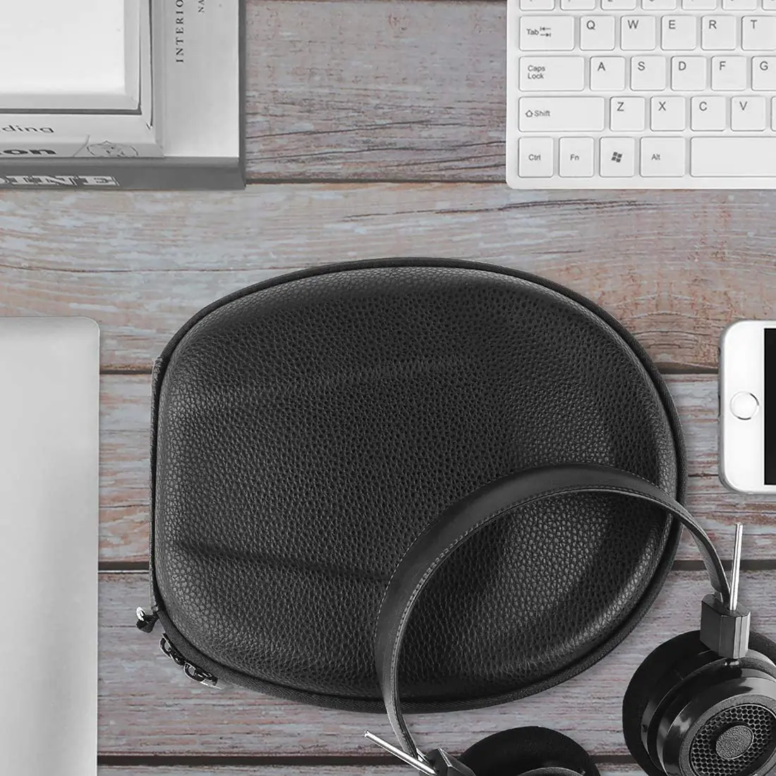 Чехол для наушников Geekria для Grado SR325e SR80, SR80e, SR80i, SR60,Жесткий мобильный защитный ударный беспроводной bluetooth earphone пакет для хранения кабеля heatset ... (art.: 3920be2d05764) - 3920be2d05764