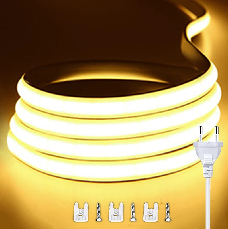 

Светодиодная лента COB 220В