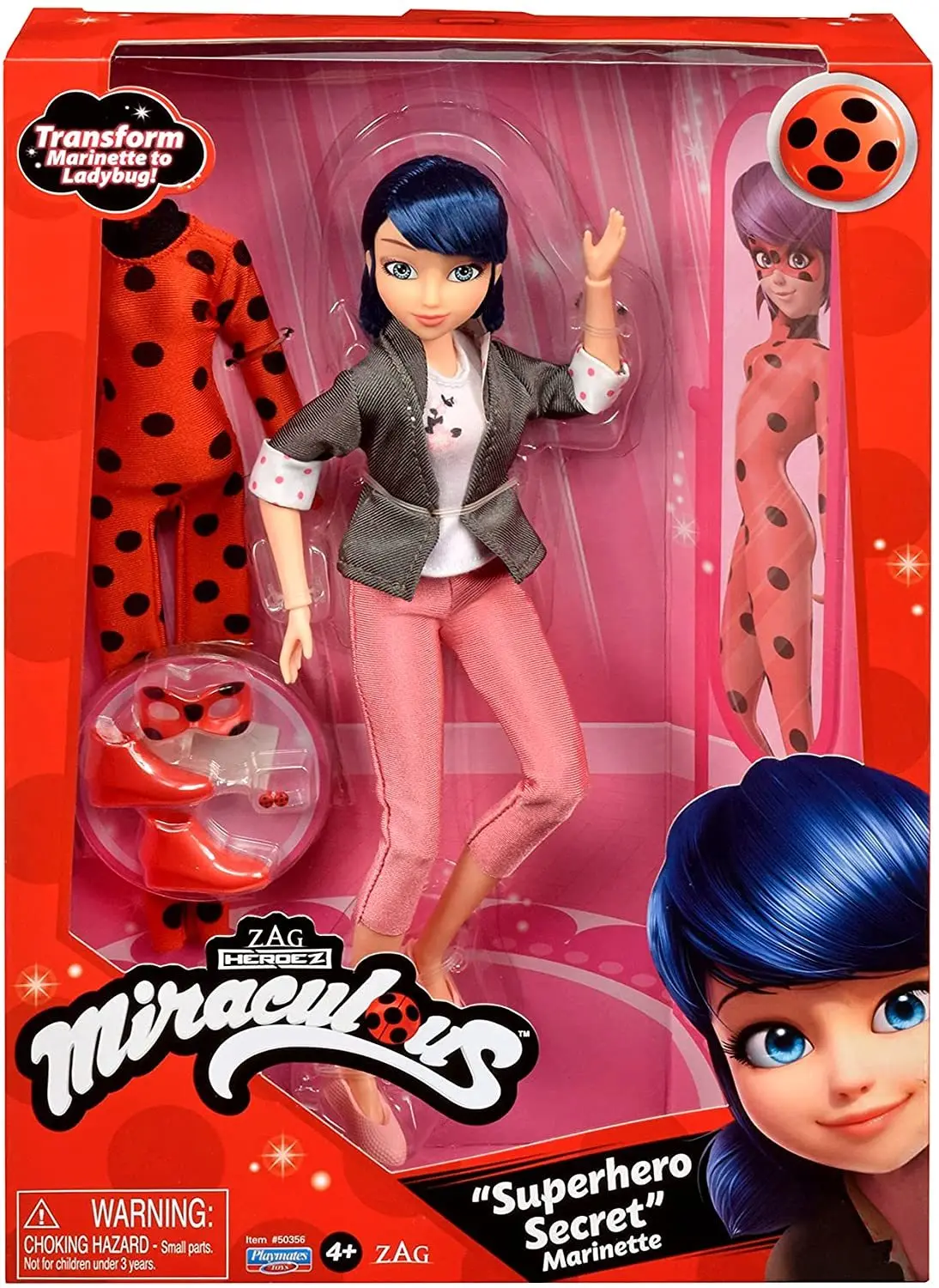 Кукла Леди Баг Ladybug секрет Маринет Miraculous |