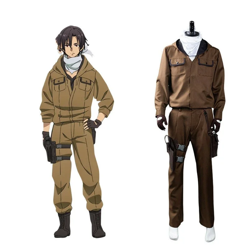 Аниме 86 костюм для косплея Eightysix Shinei Nouzen Undertaker Reaper Республика Сан-Магнолия