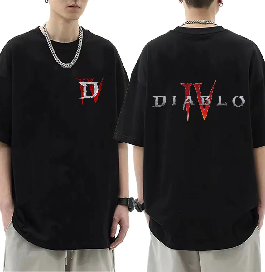 

Футболка мужская оверсайз с рисунком аниме, 100% хлопок