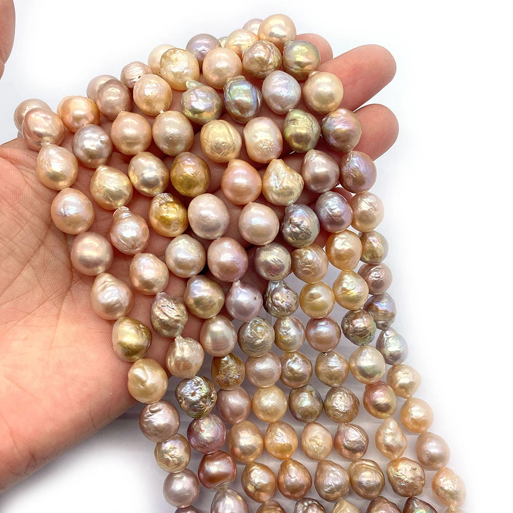 

AAA Grade Natural Freshwater Pearl Baroque Edison Pearl 9-10mm Charm DIY Necklace Earring Bracelet Jewelry Fashion Accessories