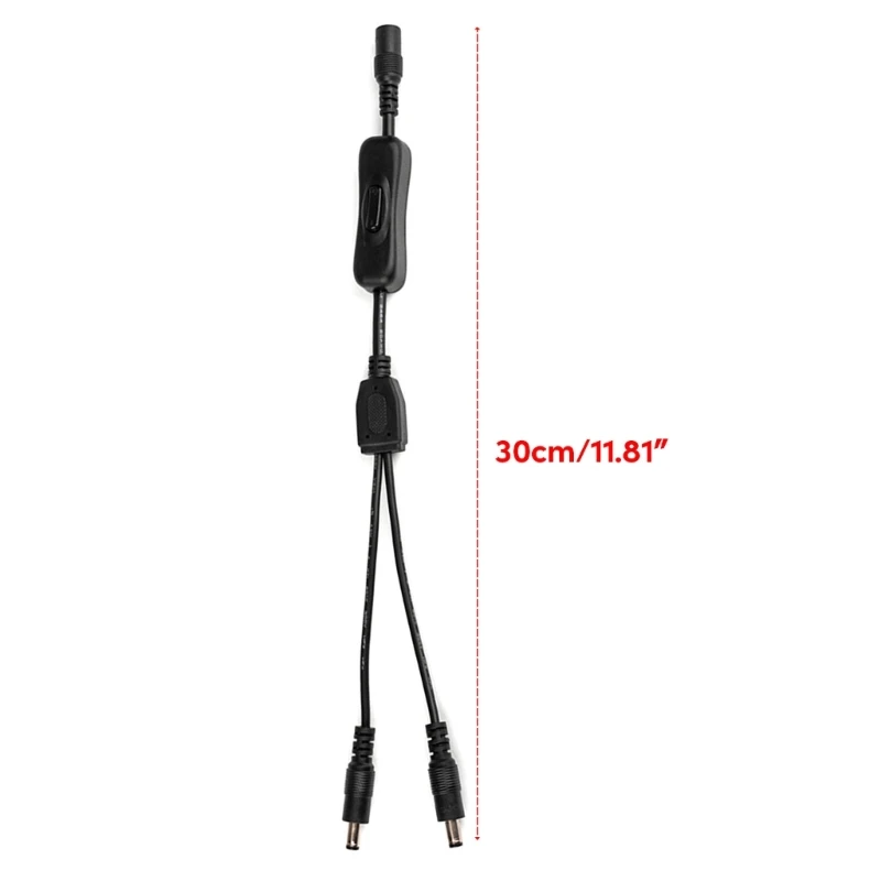 Адаптер питания DC5.5x2.1mm 1 гнездо на 2/3/4/5/6 штекер