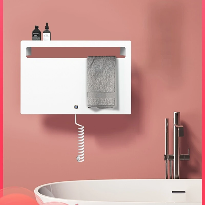 

Electric towel rack intelligent heating bath towel drying modern disinfection rack for household toilets