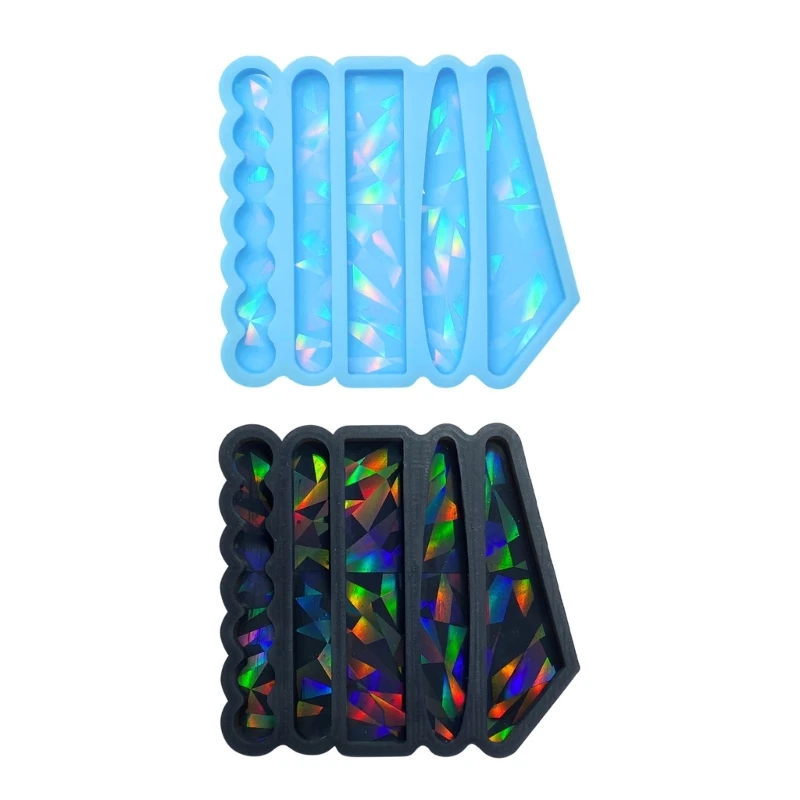 Ful  Hair Clip Resin Mold Hair Clips Silicone Mold For Diy Craft Crystal Epoxy Mold Jewelry Casting Mold