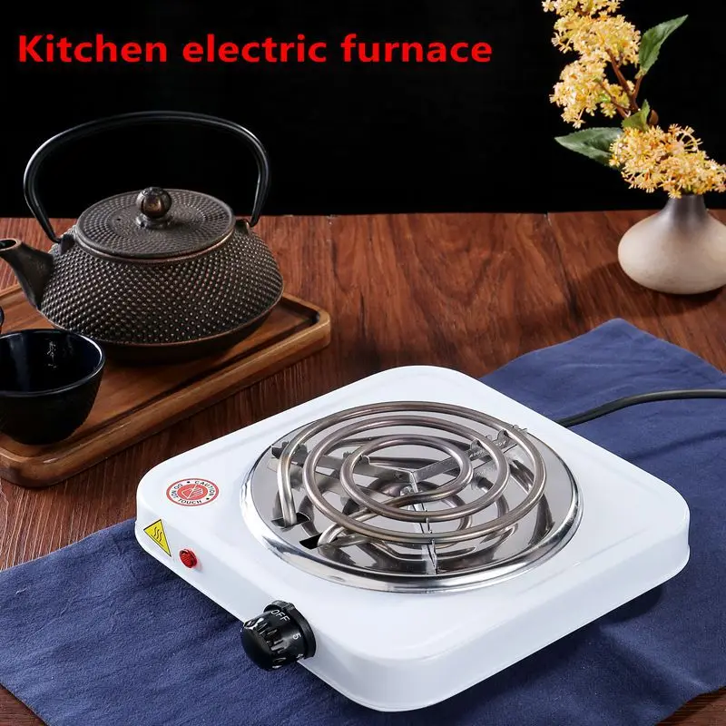 

220V 500W Electric Stove Hot Plate Iron Burner Home Kitchen Cooker Coffee Heater Household Cooking Appliances 1000W