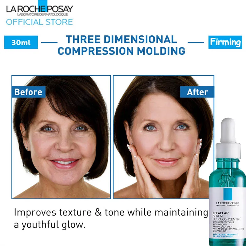 

Сверхконцентрированная сыворотка La Roche-Posay Effaclar, восстанавливающая и восстанавливающая кожу сыворотка с трикислотами, против прыщей, красн...