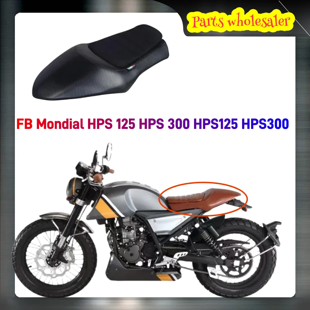 Чехол на сиденье для FB Mondial HPS 125 300 HPS125 HPS300 чехол мотоцикла Cafe Racer винтажный заказ
