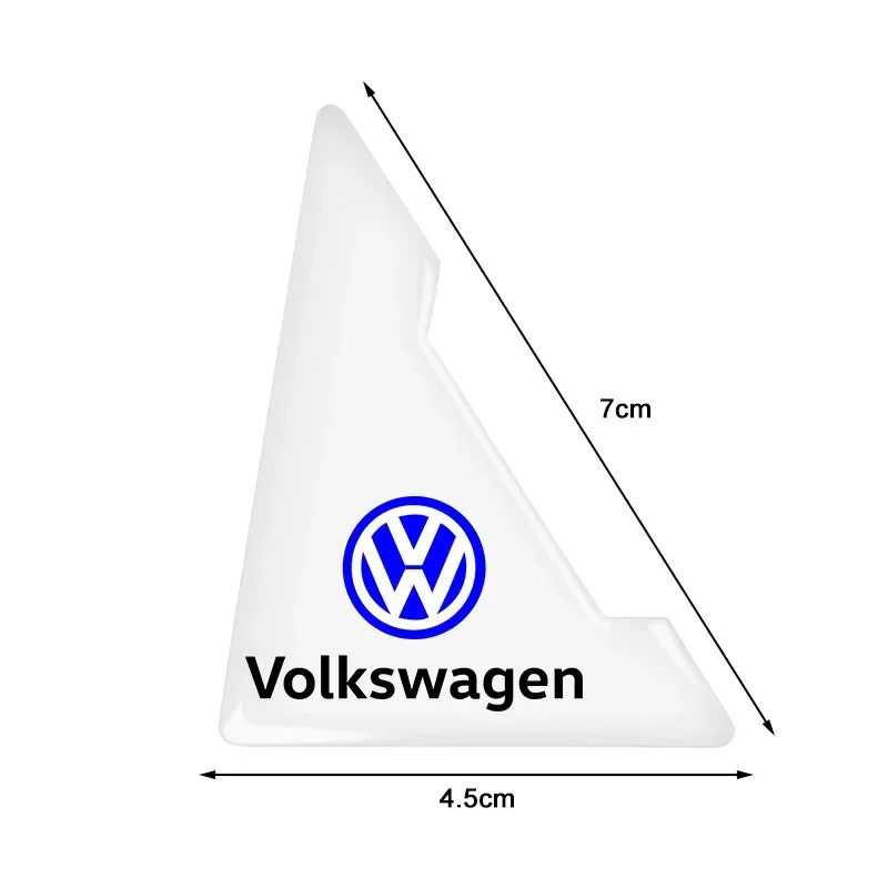 2 шт. прозрачная угловая крышка двери автомобиля защитная наклейка от царапин для